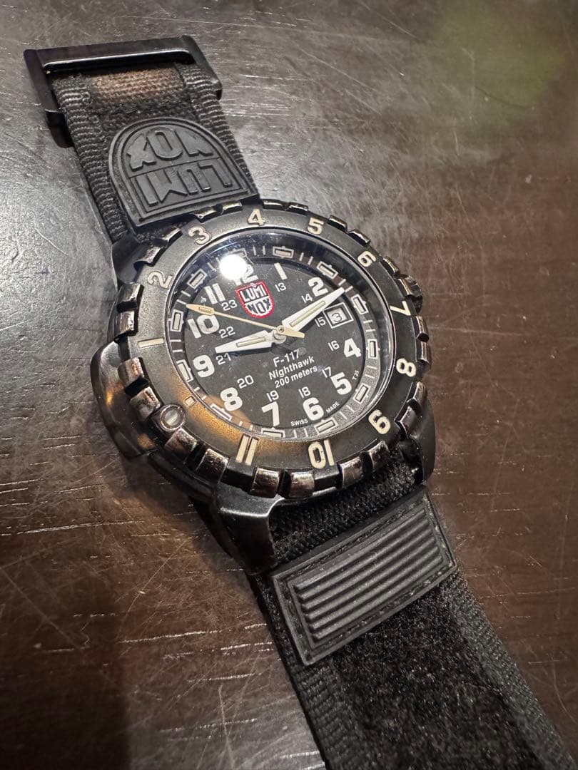 ルミノックス　LUMINOX F-117 ナイトフォーク2 ブラック ミリタリー