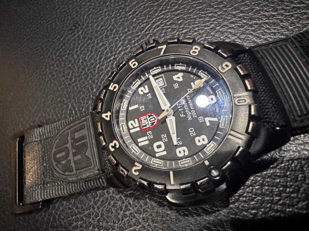 ルミノックス　LUMINOX F-117 ナイトフォーク2 ブラック ミリタリー