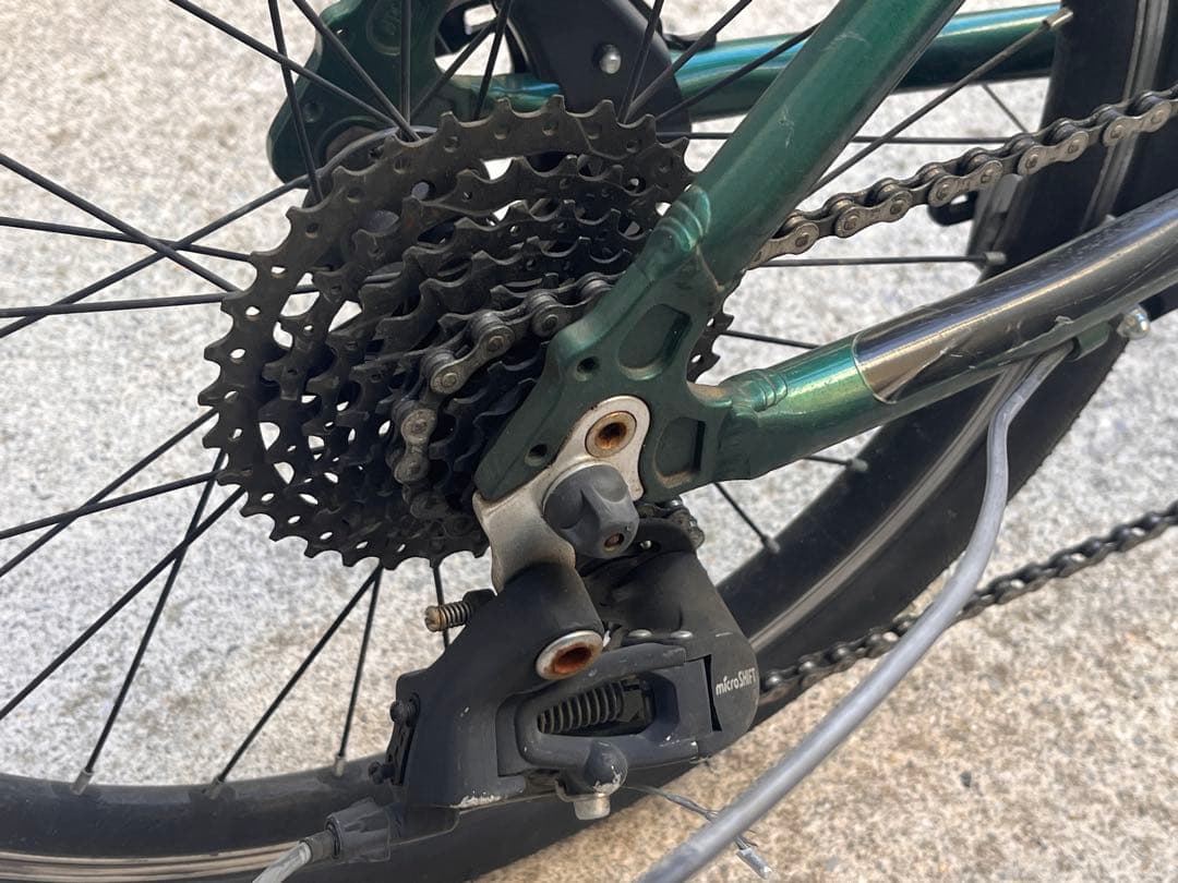 Root One S8 グリーン ミニベロ