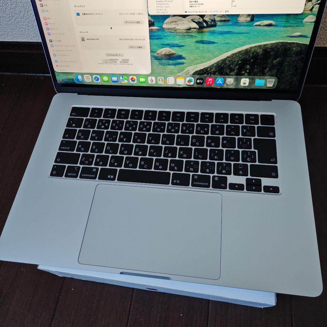MacBook Air M3 15インチ 8GB 512GB