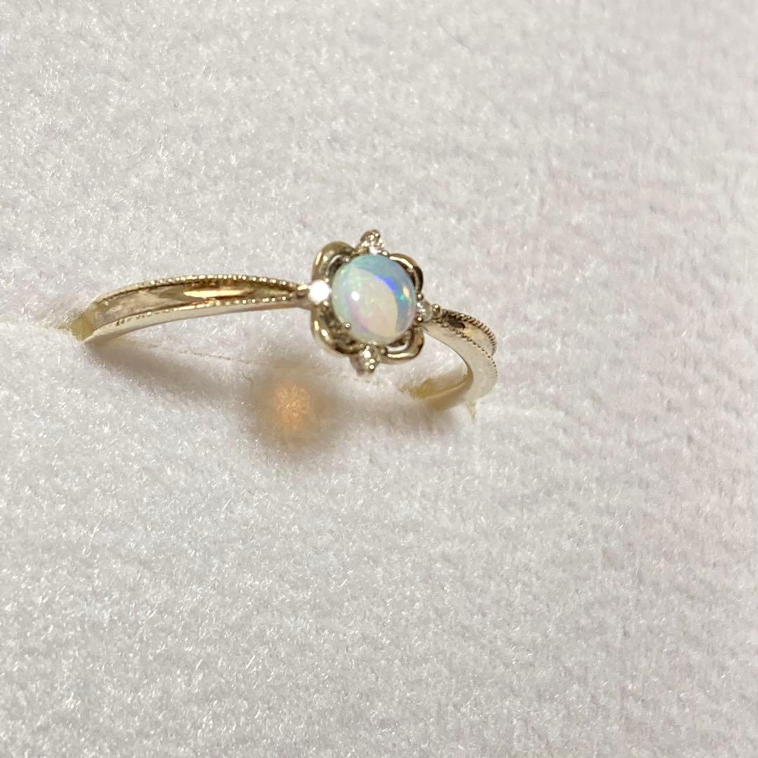 Jewel Closet｜K10 オパール リング｜13号