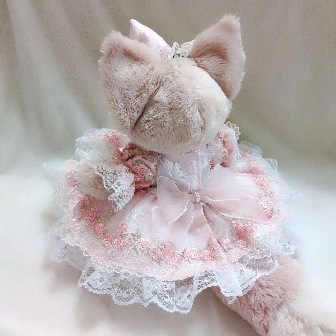 リーナベルコスチューム　Sサイズ用　小薔薇のピンク系コスチューム　1471