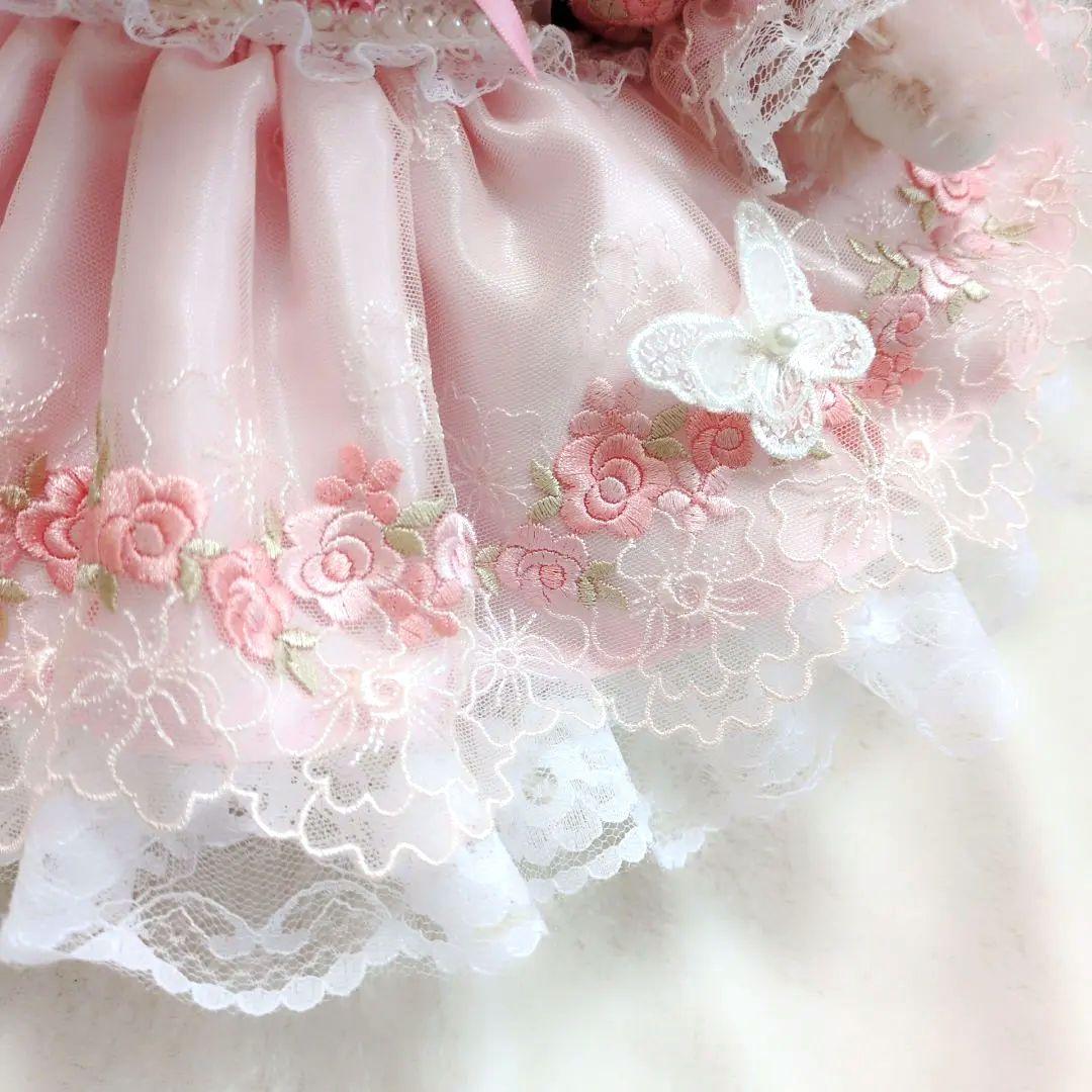 リーナベルコスチューム　Sサイズ用　小薔薇のピンク系コスチューム　1471