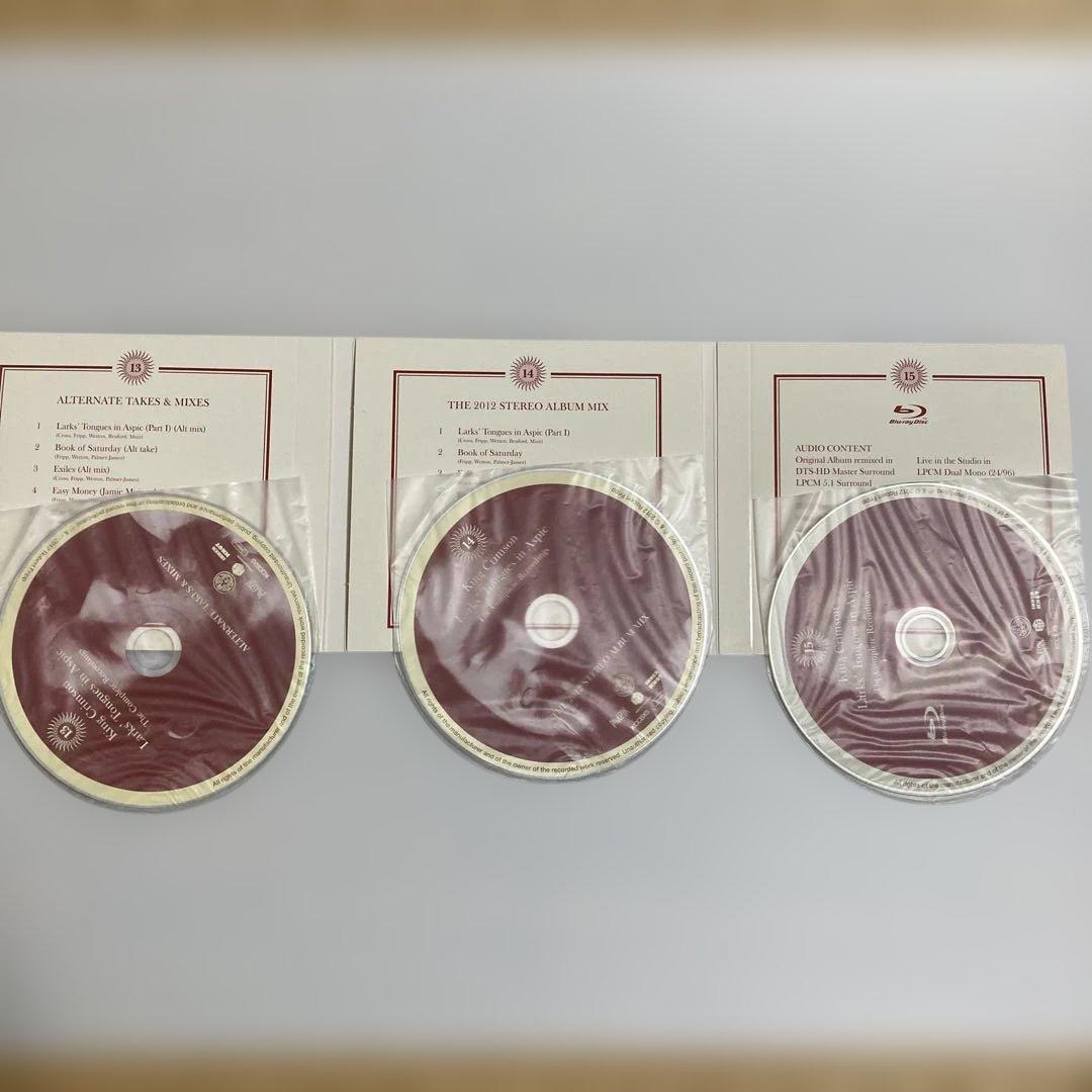 キング・クリムゾン 太陽と戦慄 40周年 13CD 1DVD 1Blu-ray