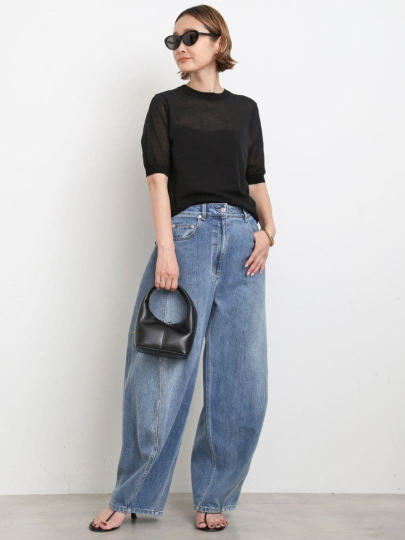 【Tibi/ティビ】クラシック ウォッシュ デニム SID JEAN PETIT