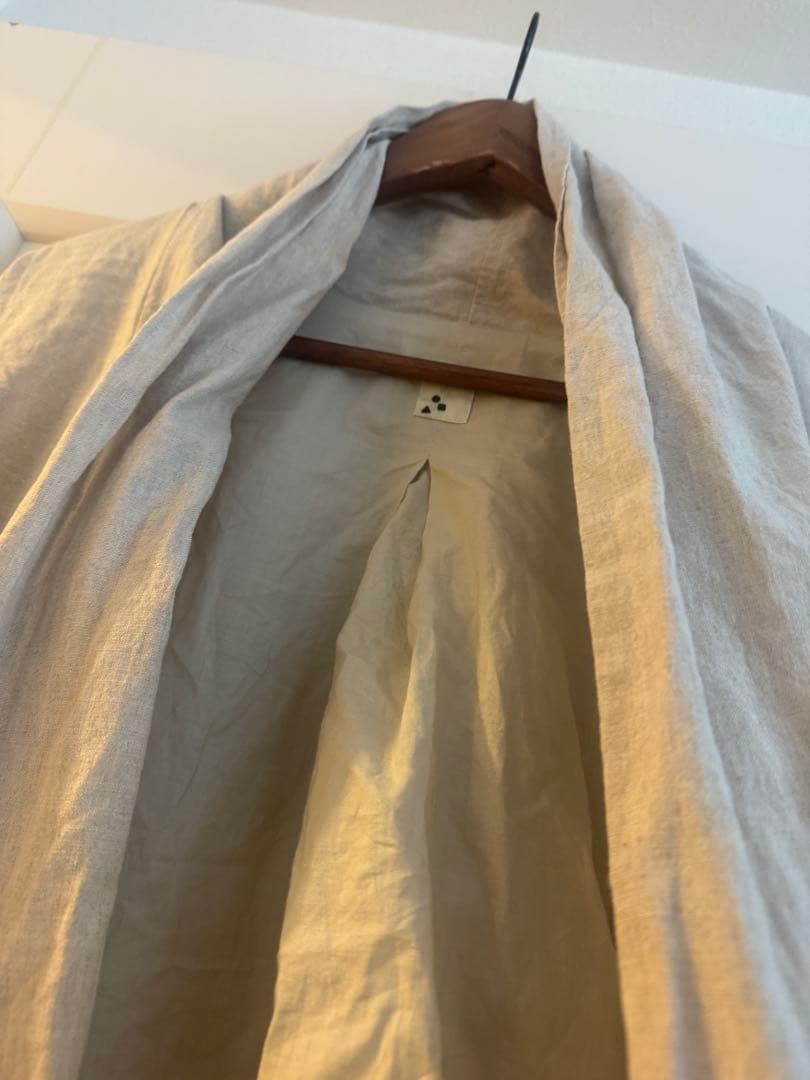 くらすこと　リネンコットンのローブコード