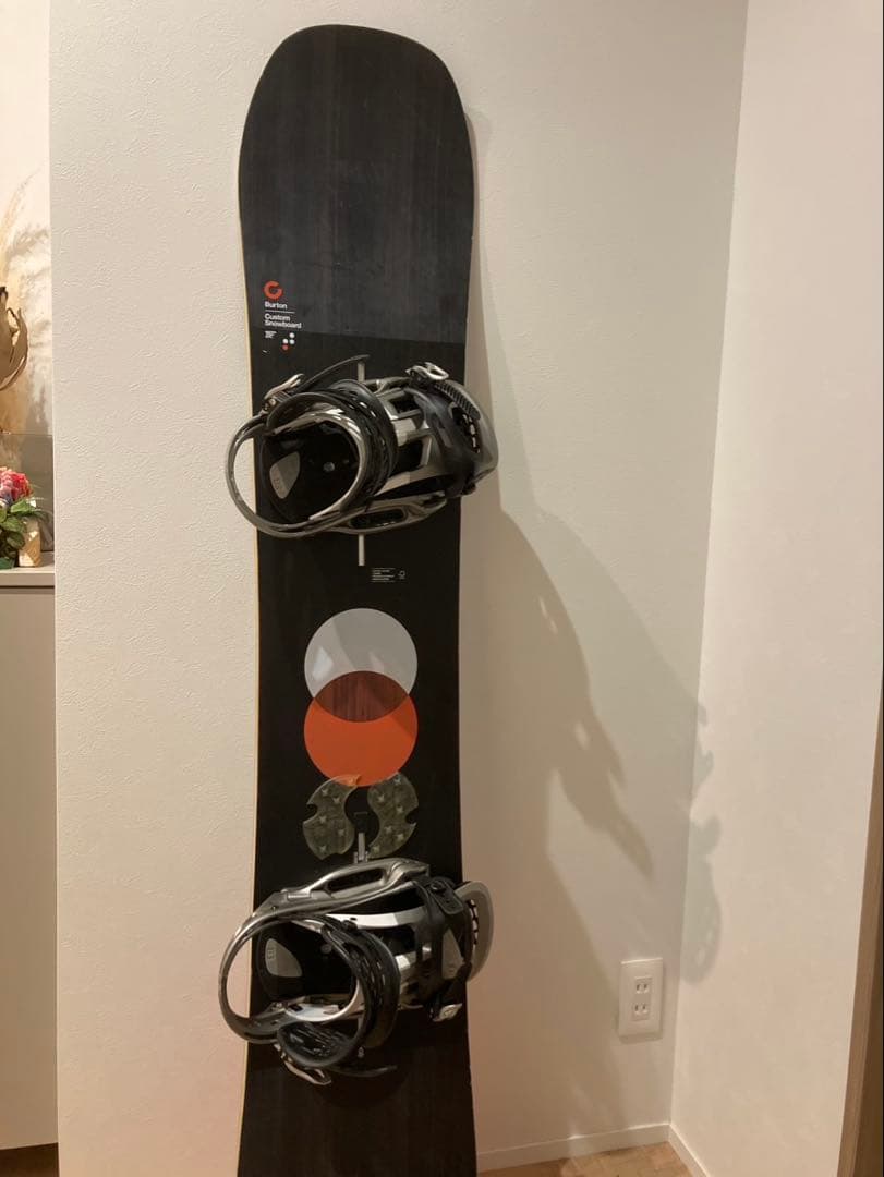 Burton Custom board 162cm バインディング付き