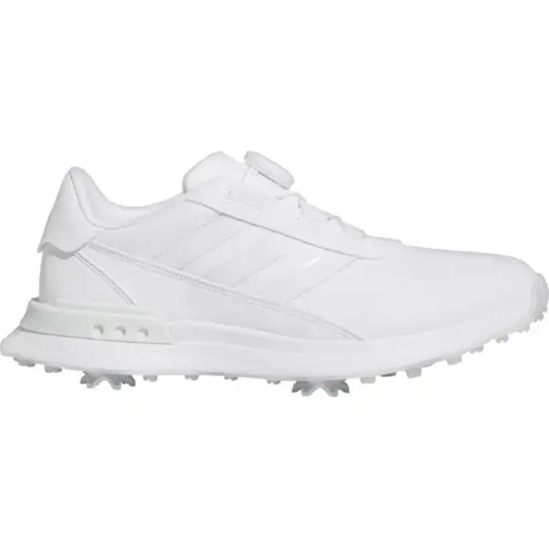 【値下げ】adidas ゴルフ　スパイク　24cmホワイト