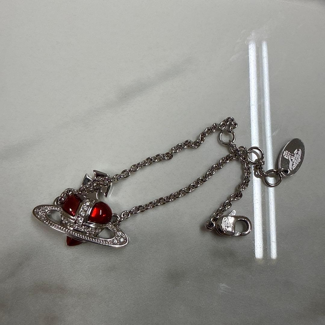 ヴィヴィアンウエストウッド ブレスレット　ディアマンテ ハート オーブ箱無し