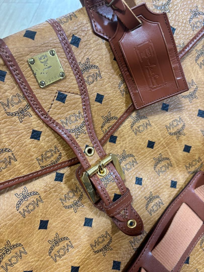 MCM 大容量ボストンバック