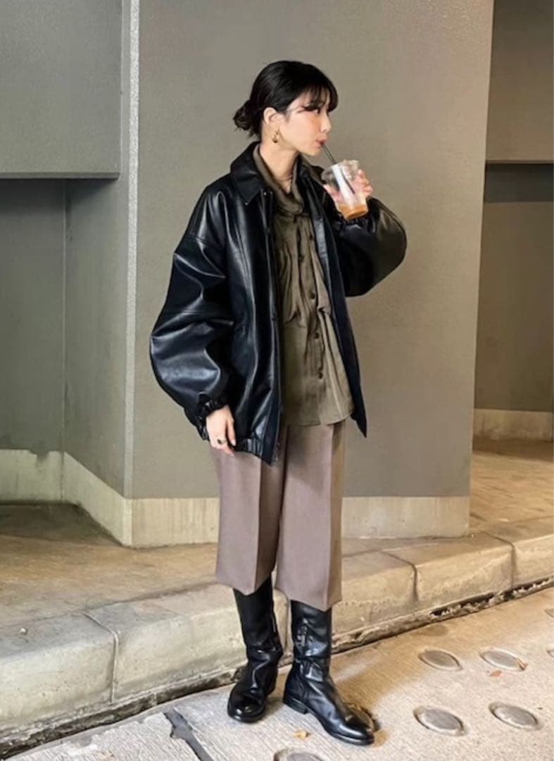 BLACK BY MOUSSY オーバーサイズジャケット
