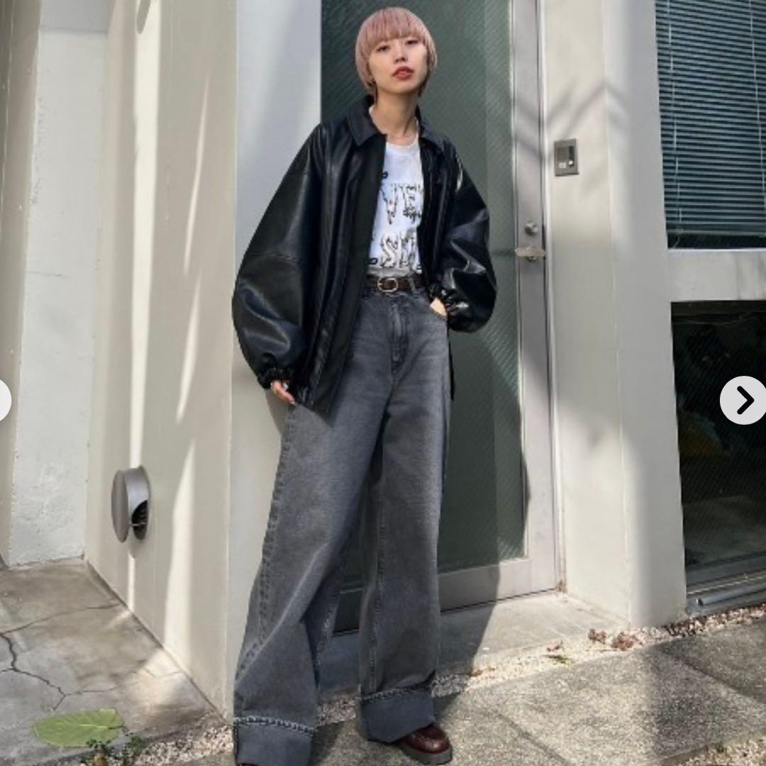BLACK BY MOUSSY オーバーサイズジャケット