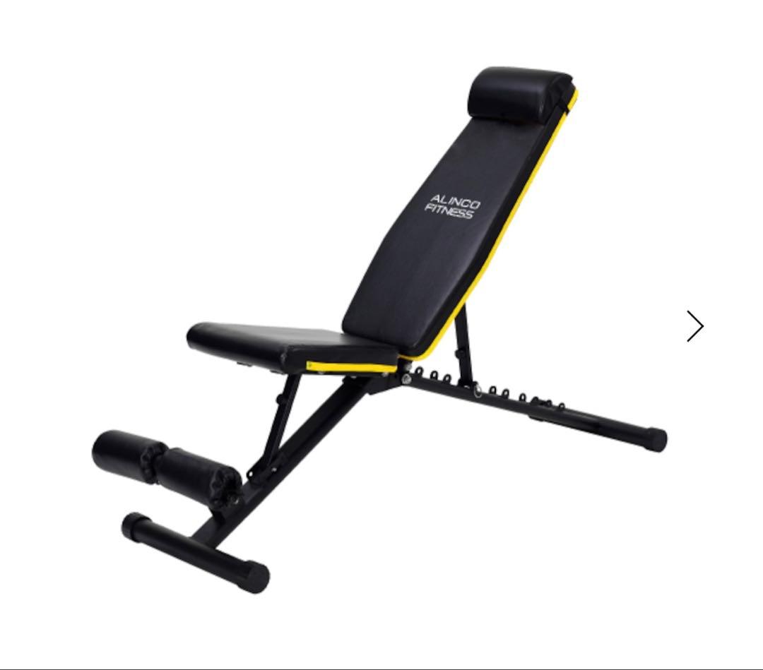 【未使用】ALINCO FITNESS アジャスタブルベンチ（FA221Y）