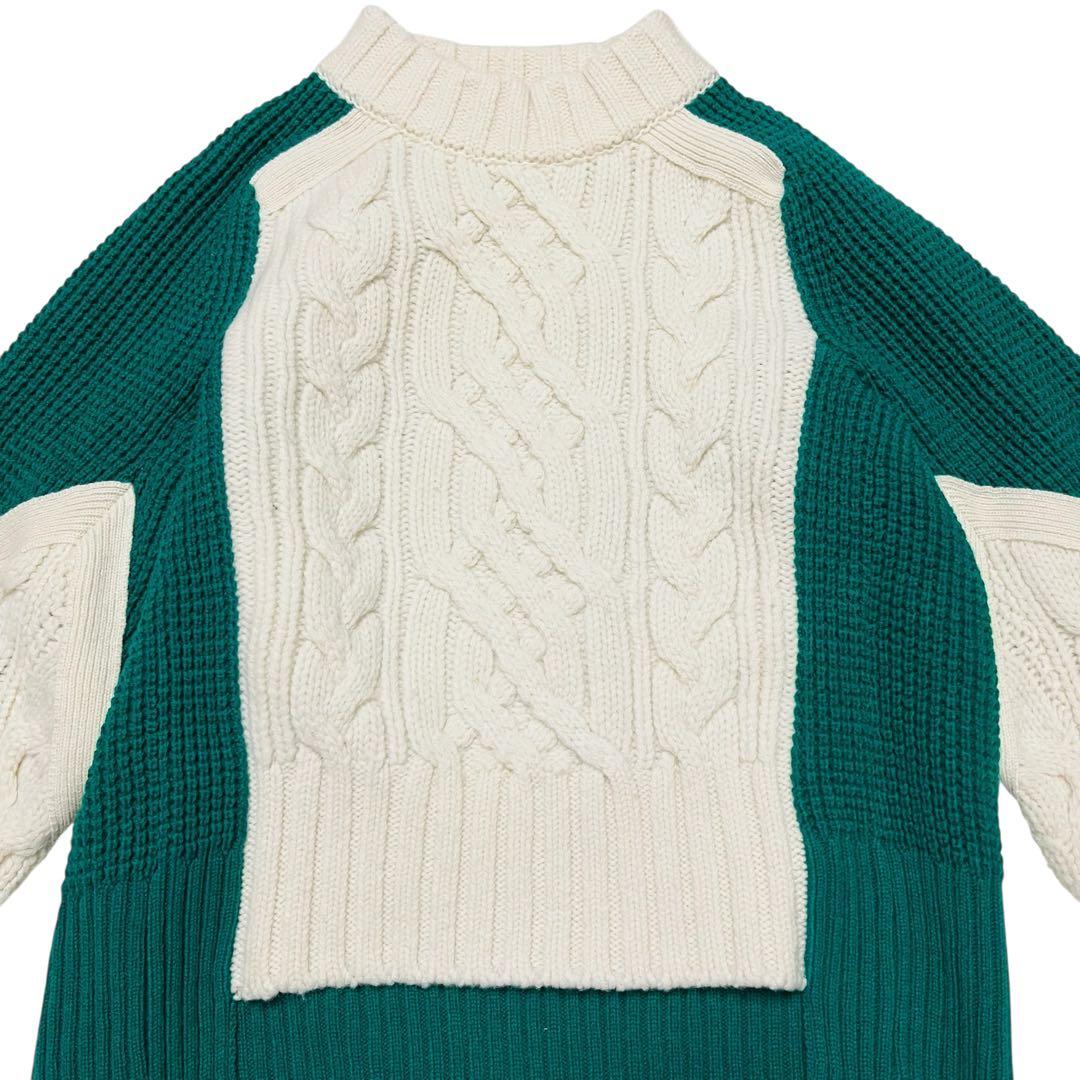 サカイ　2WAY 21AW HOLIDAYCOLLECTION ニット　セーター