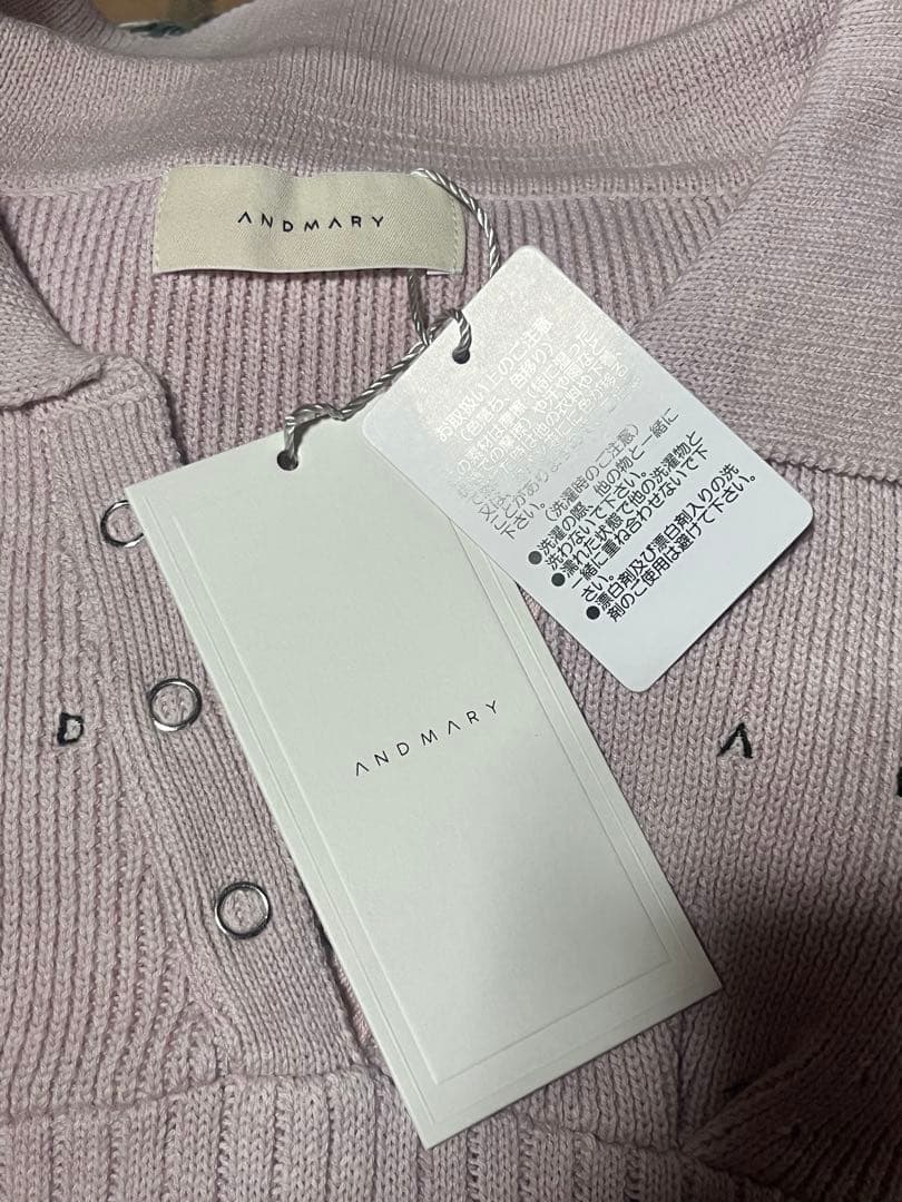 トップス Lindsay logo tops / pink