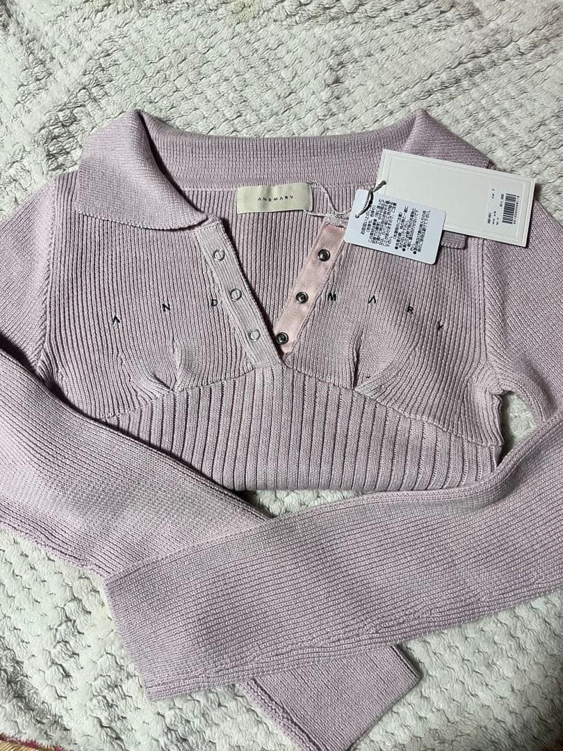 トップス Lindsay logo tops / pink
