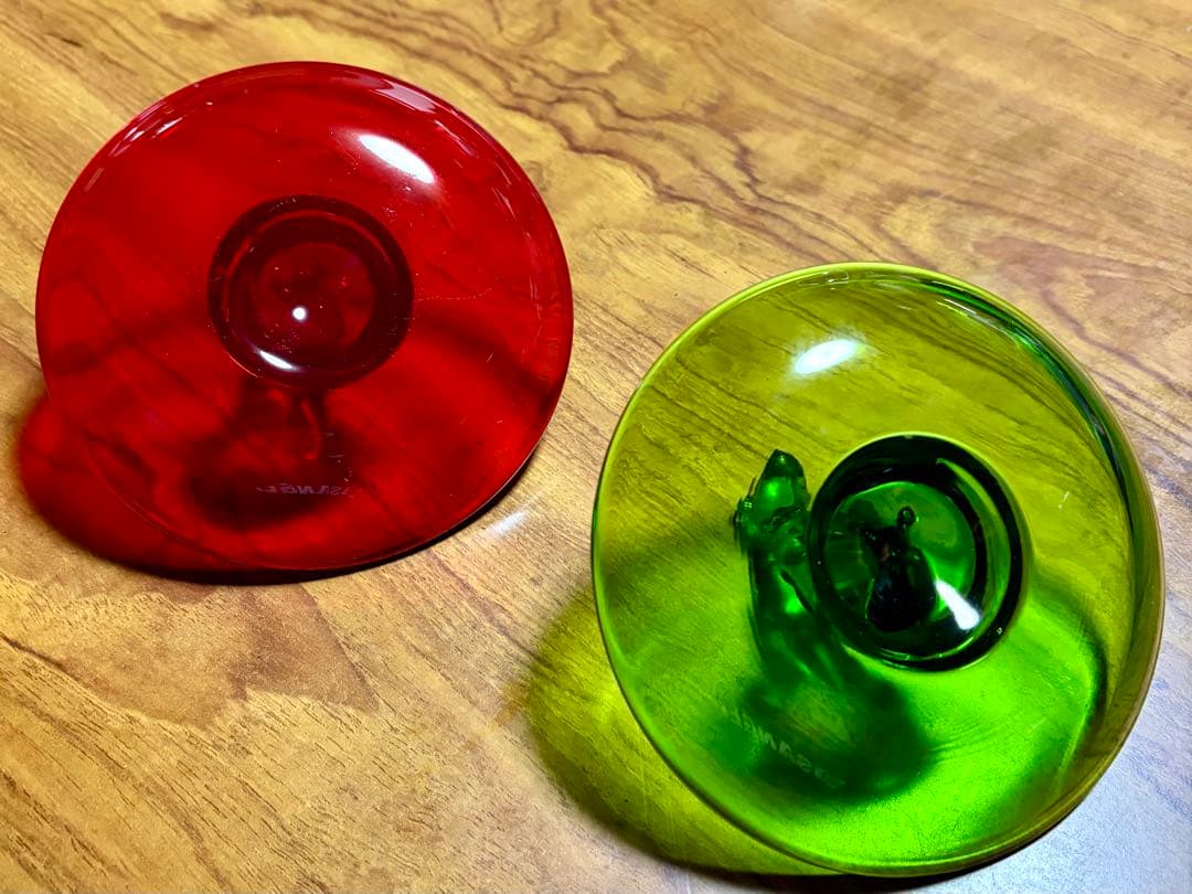 ビクター犬ニッパー君　ガラス製アッシュトレイ