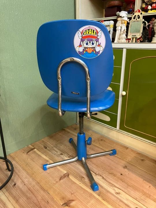 Dr.スランプアラレちゃん 学習椅子 インテリア 当時物 鳥山明 昭和レトロ