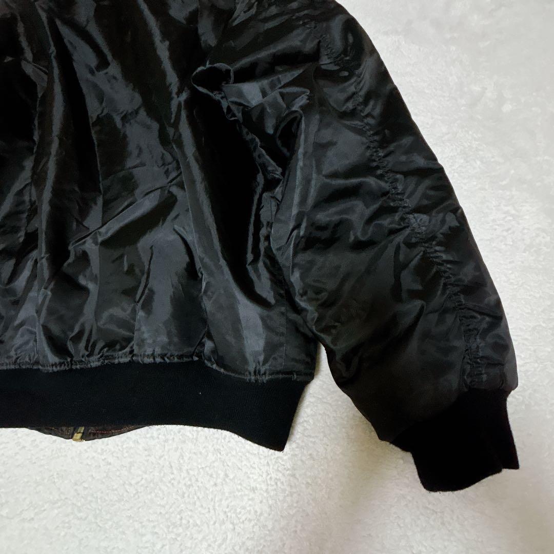 大きいサイズ　ROTHCO MA-1 フライトジャケット　5XL(6L) 黒