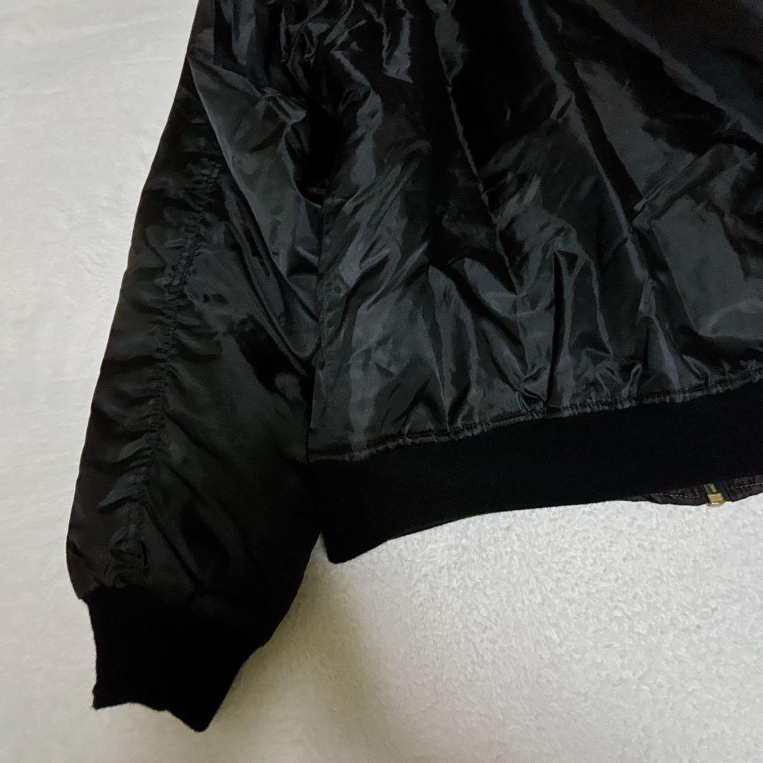 大きいサイズ　ROTHCO MA-1 フライトジャケット　5XL(6L) 黒