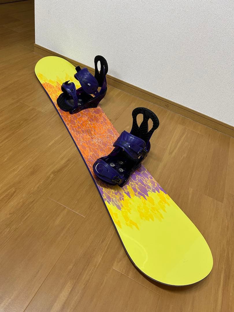 Burton 144cm feather フェザー ビンディング付 バートン