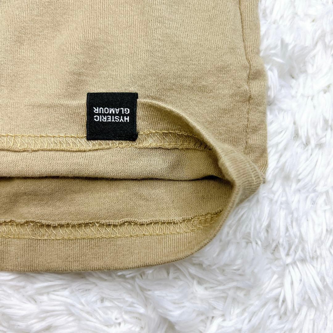 ヒステリックグラマー ロンT バタフライガール ビッグプリント