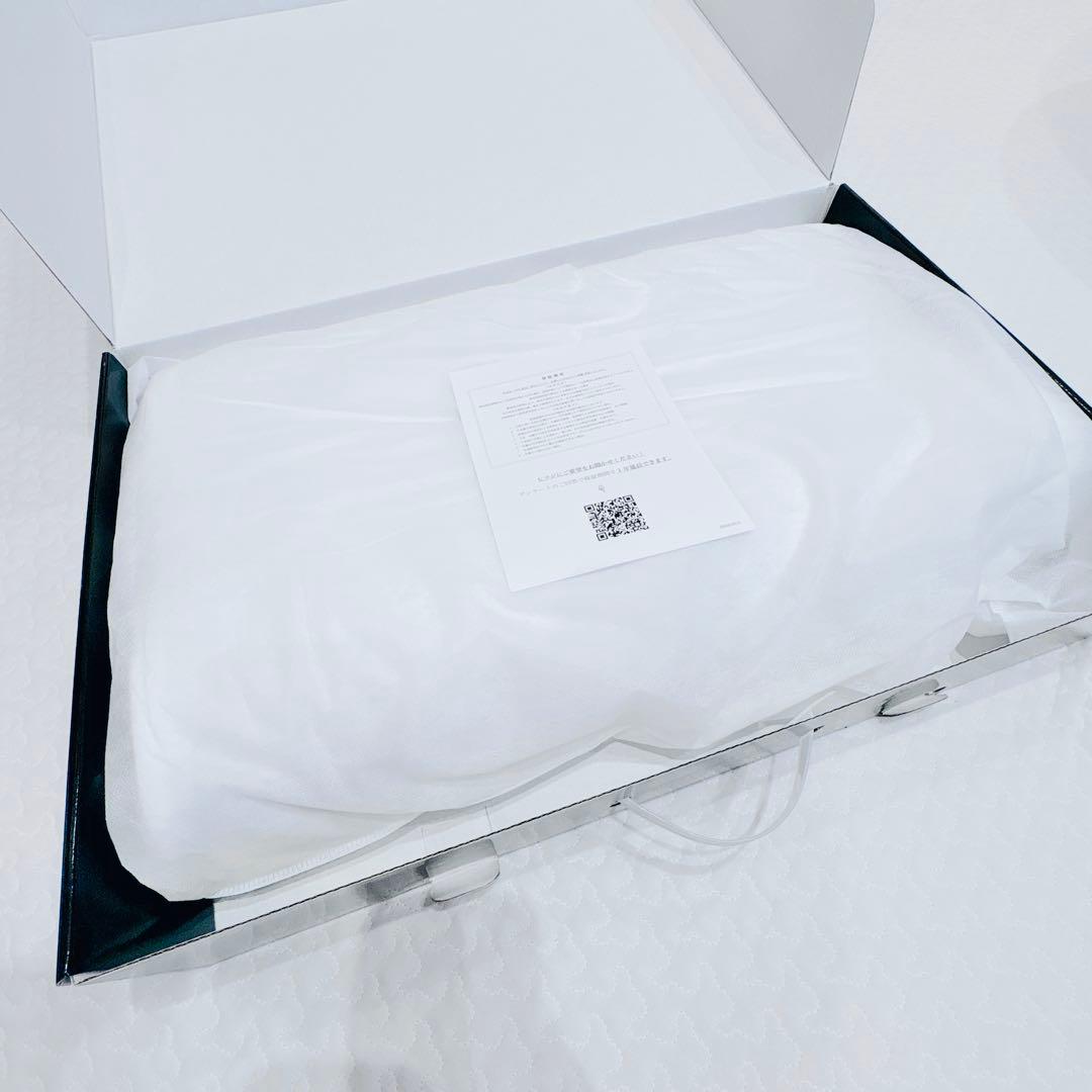 【美品】ヒツジのいらない枕 至極 HT-001 枕カバー付き