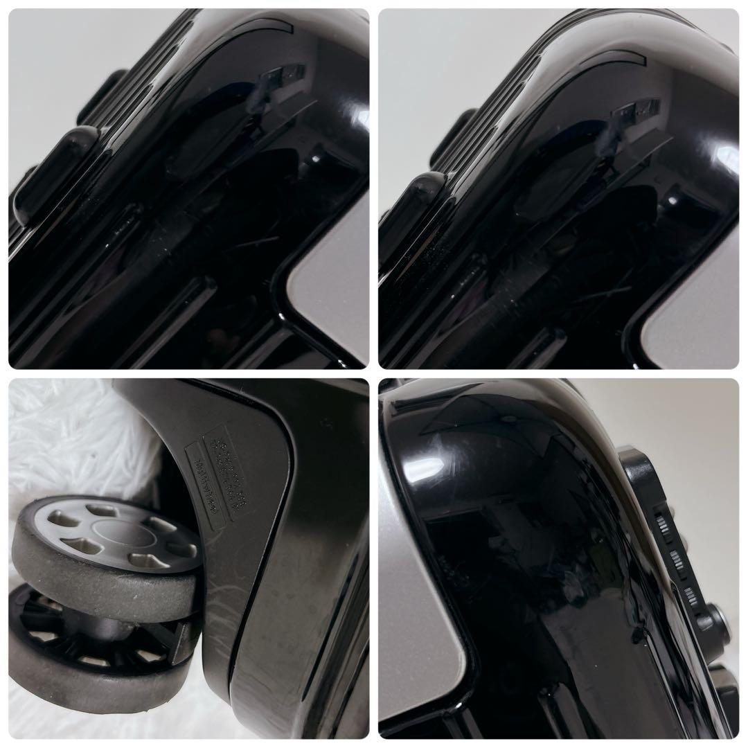 リモワ サルサ 32L 2輪 機内持ち込み ブラック×シルバー TSAロック付き