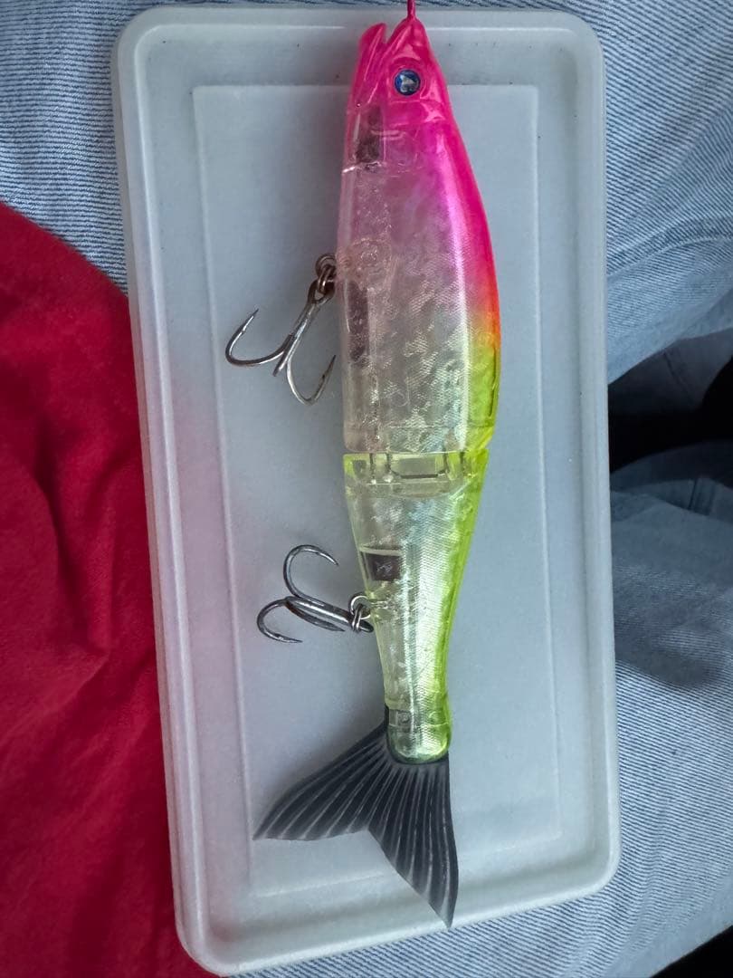 d*2様 ビッグベイトルアー ピンク/グリーン
