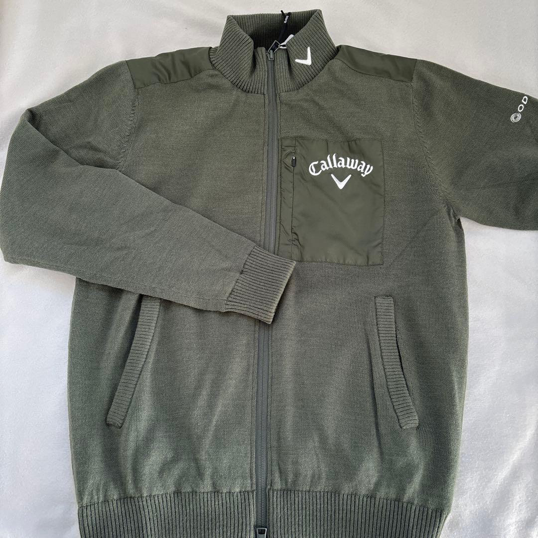 キャロウェイゴルフ　 グリーン セーター L サイズ　プロ支給品