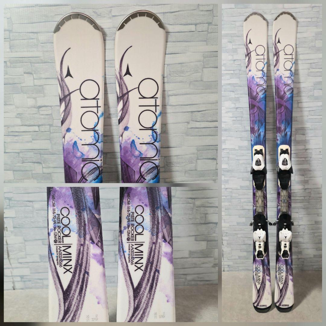 アトミック ATOMIC COOL MINX 146cm レディース スキー板