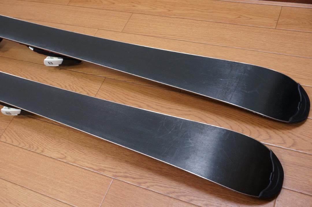 メンテ済 130cm 靴25cm SALOMON 中高生向き スキーセット
