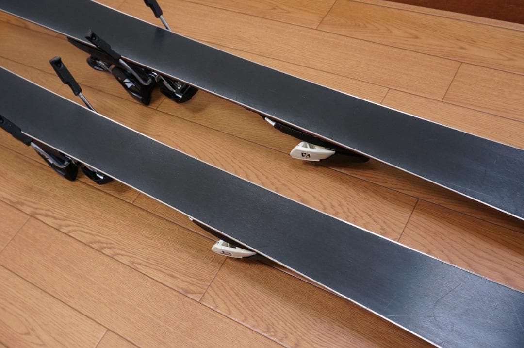 メンテ済 130cm 靴25cm SALOMON 中高生向き スキーセット