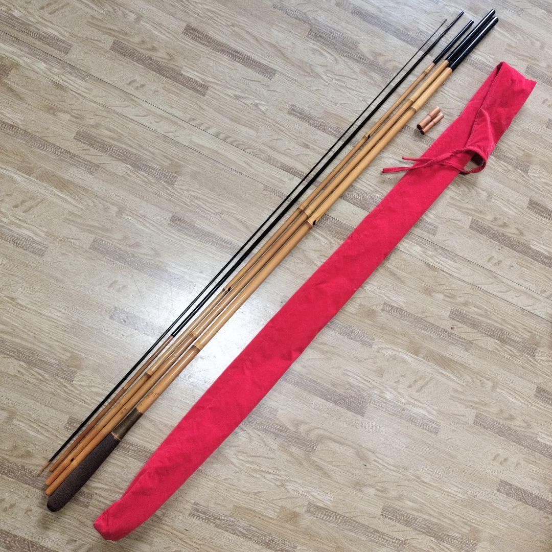 竹馬 冠珠玉 15尺　超美品　竹竿 和竿 ヘラ