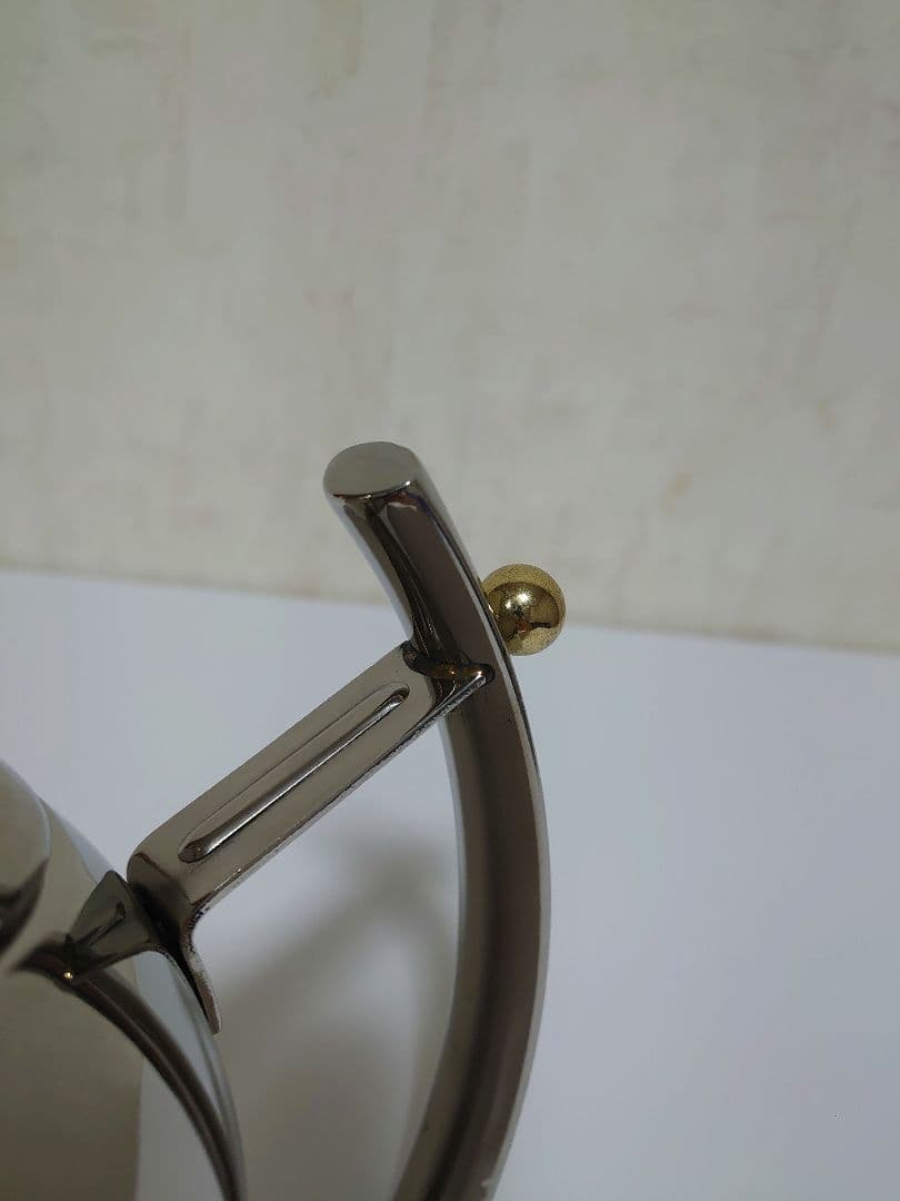 昭和レトロ 可愛い 細口 ステンレス ポット 水差し 丸型 700cc