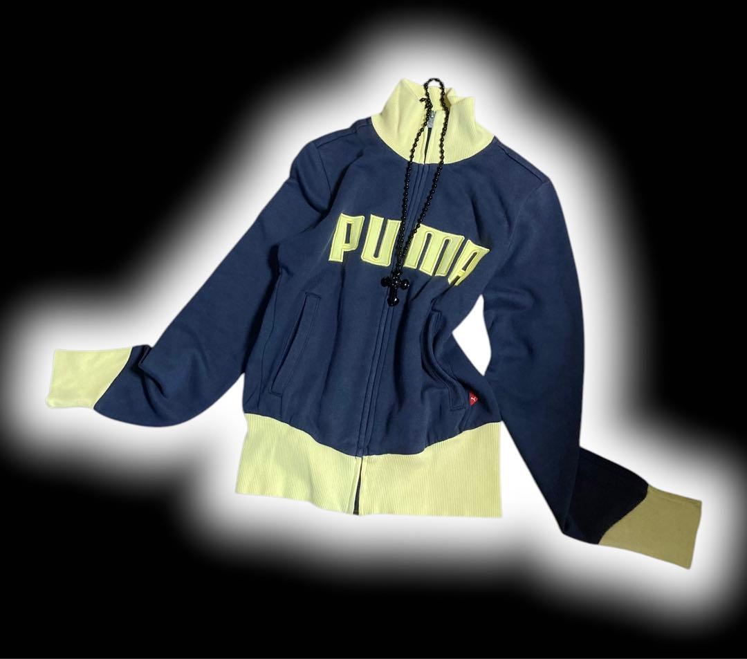 00s y2kレアデザインPUMAフェアリーグランジトラック古着屋NANAロック