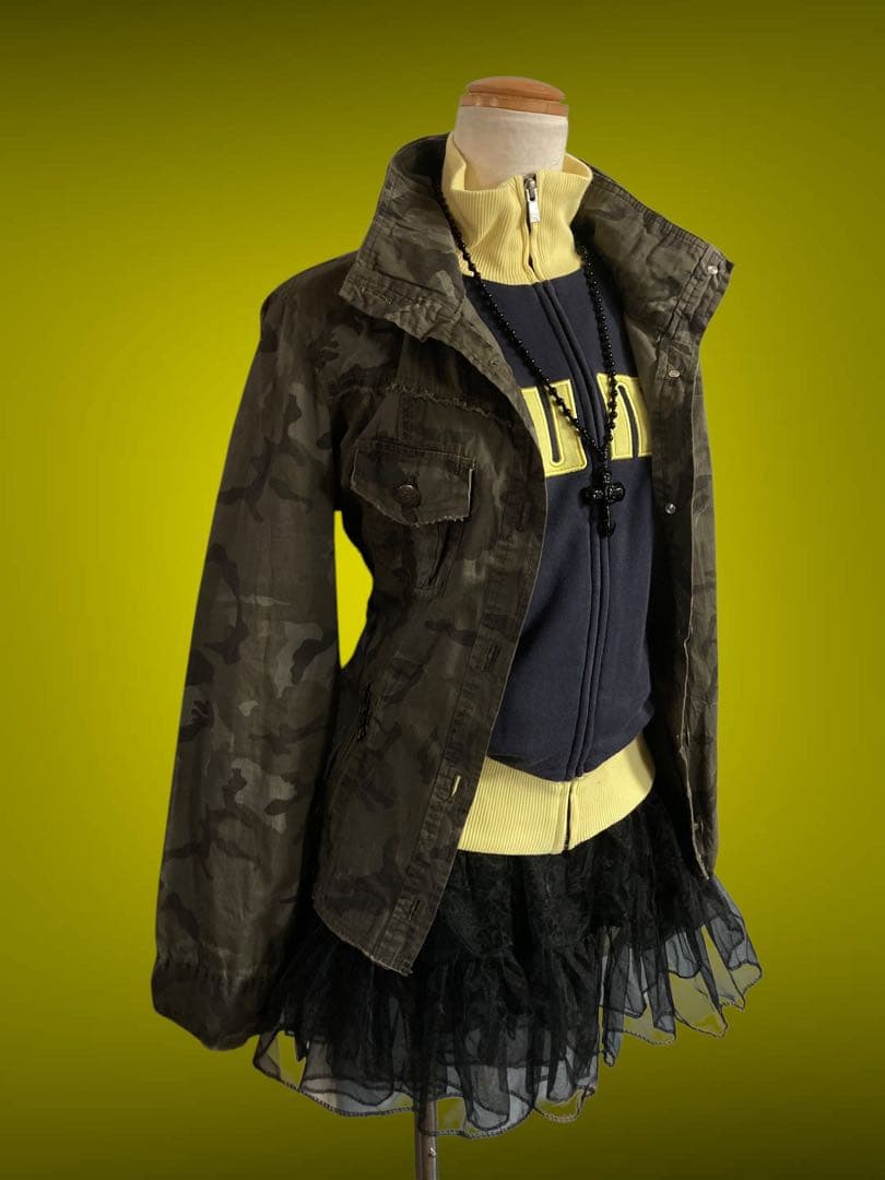 00s y2kレアデザインPUMAフェアリーグランジトラック古着屋NANAロック