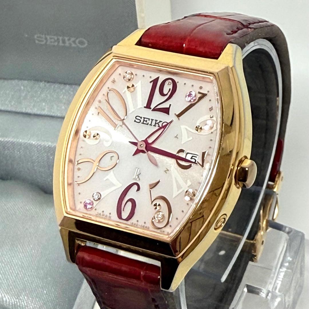 【2017限定品】SEIKO セイコー lk ルキア 桜 ソーラー電波 腕時計