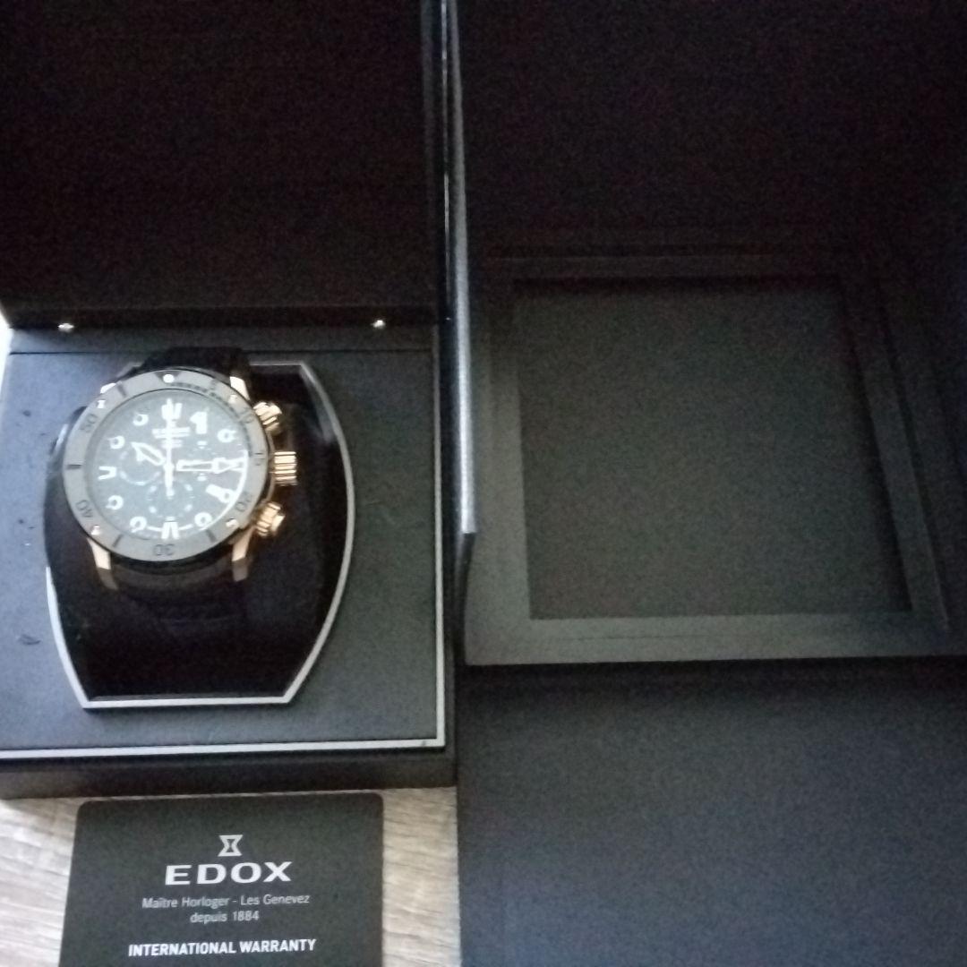 EDOX■シャークマン■500M防水■限定モデル■エドックス■ローズゴールド