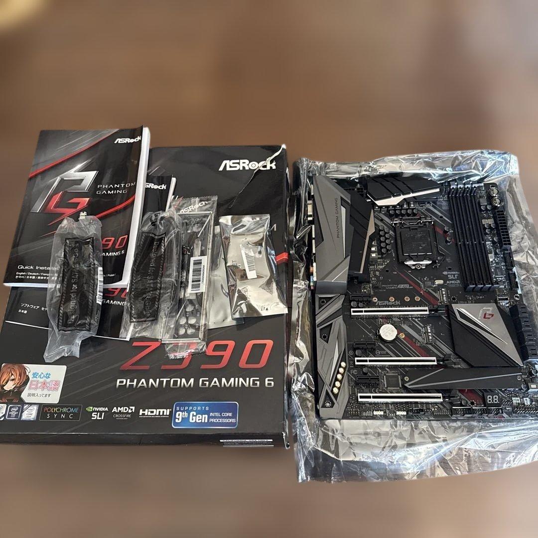 ASRocK Z390 PHANTOM GAMING 6 マザーボード