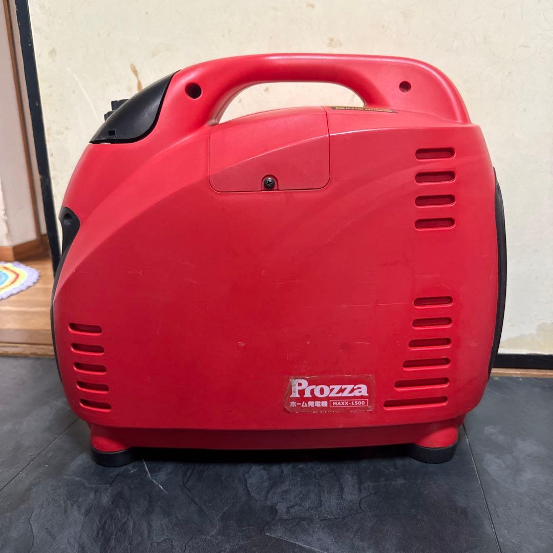 Prozza JP-650 ポータブル発電機 赤