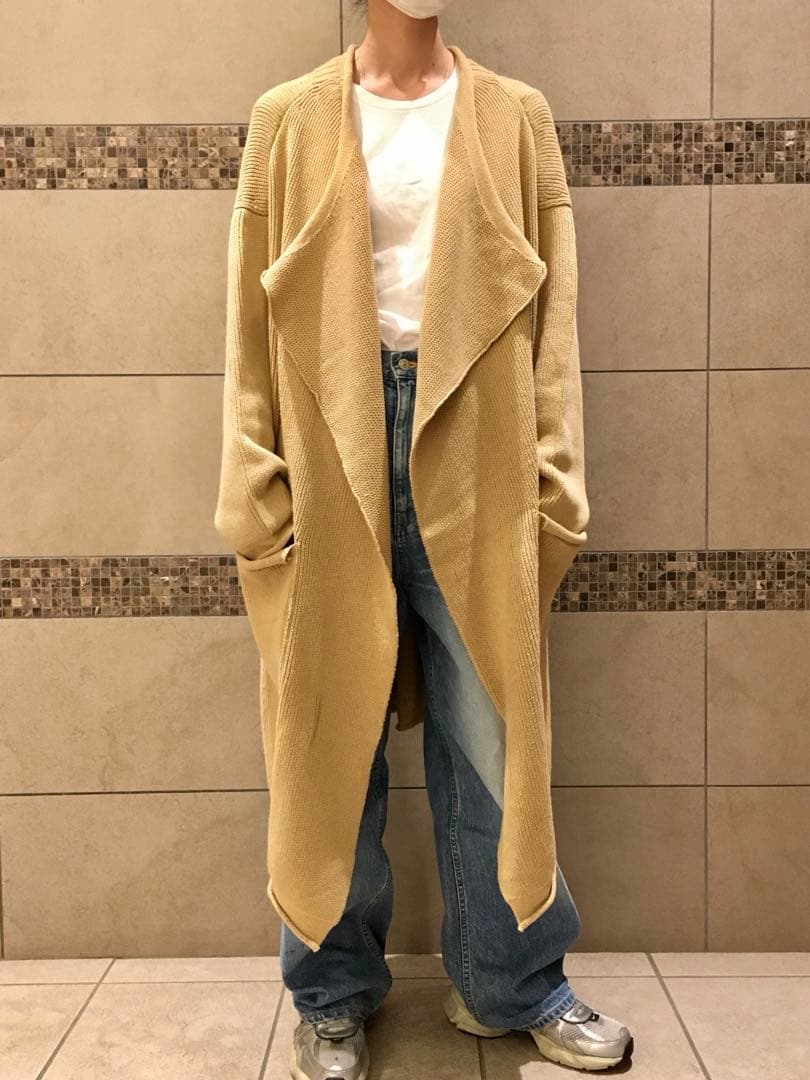 Yohji Yamamoto Y's ワイズ ニット ロングカーディガン