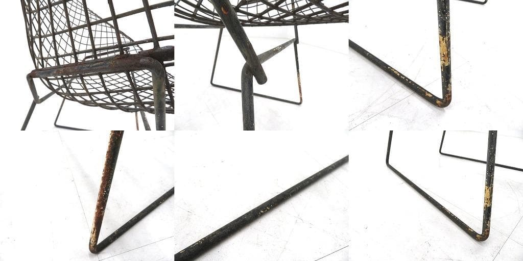 knoll ノール　本物　ビンテージ　ベルトイア　ダイヤモンドチェア　イス