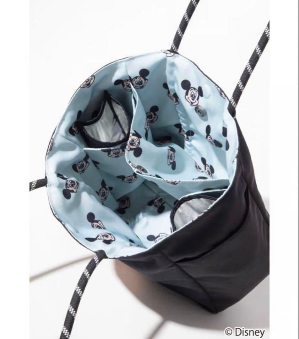WCJ【撥水】Disney / REVERSIBLE TOTE BAG ミッキー