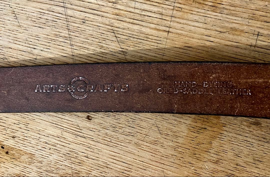 小物 ARTS & CRAFTS / HOLSTER CURVE BELT