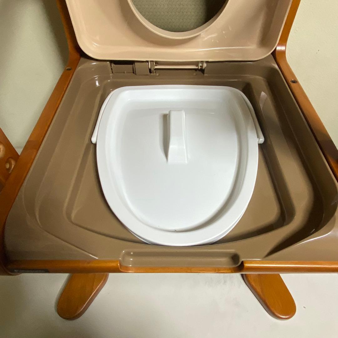 ほぼ未使用 Panasonic 家具調トイレ 座楽アウポット 自宅保管品 椅子