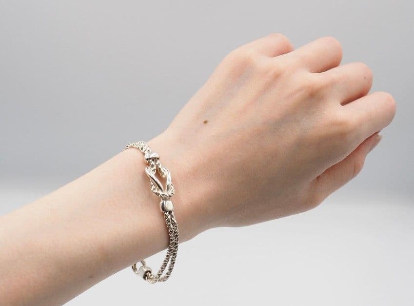 Tiffany & Co. アンティーク　ダブルロープノットブレスレット　925