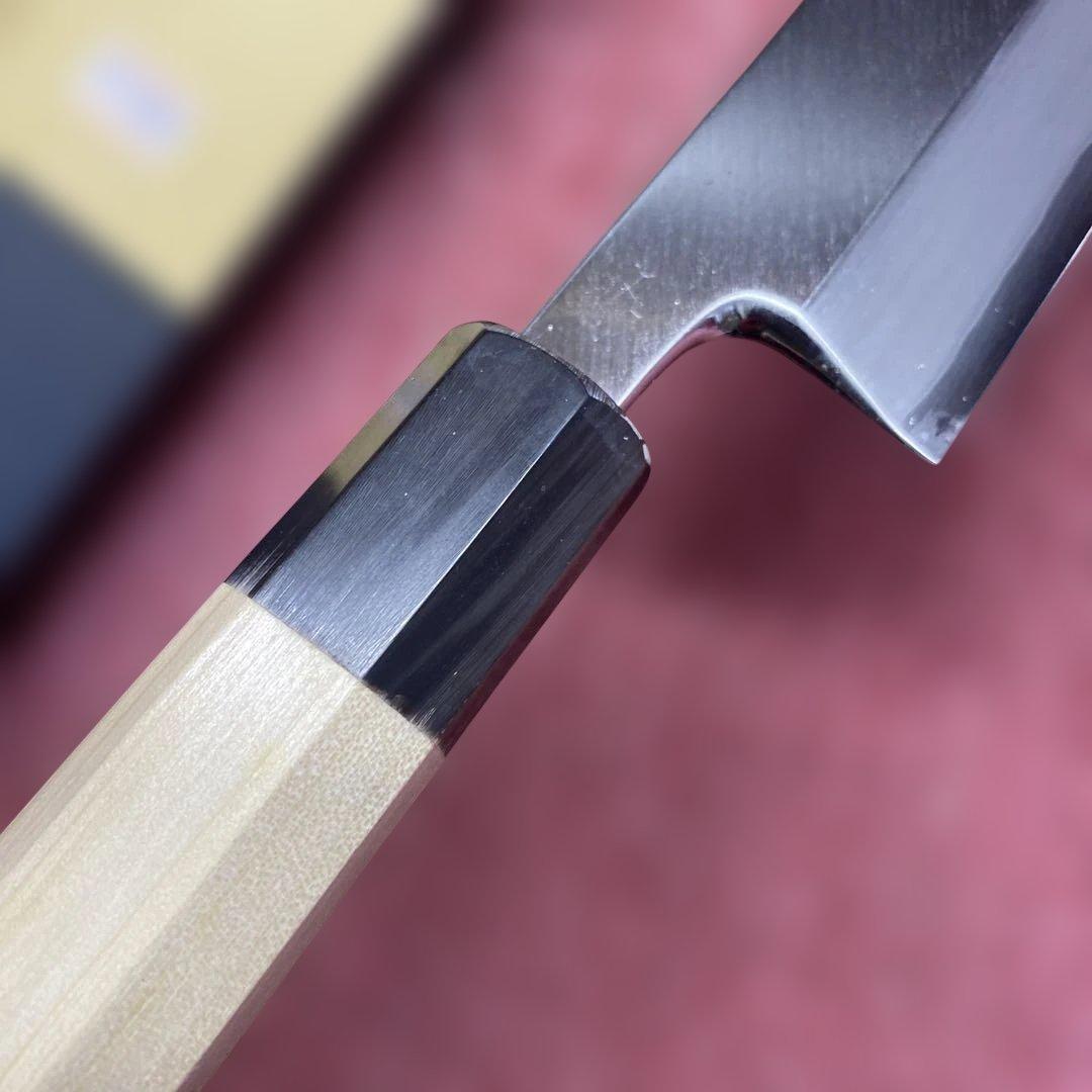 銀三　勘所切付型特製万能和包丁　210㎜　7寸