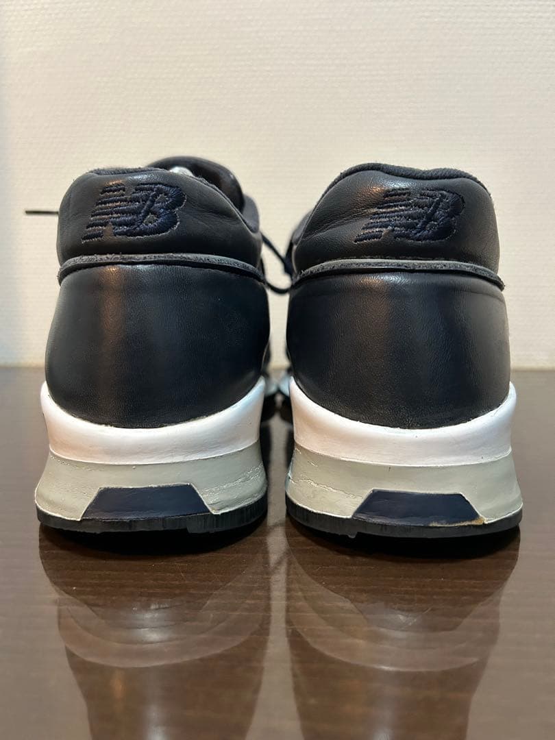 New Balance M1500ネイビー　レザースニーカー