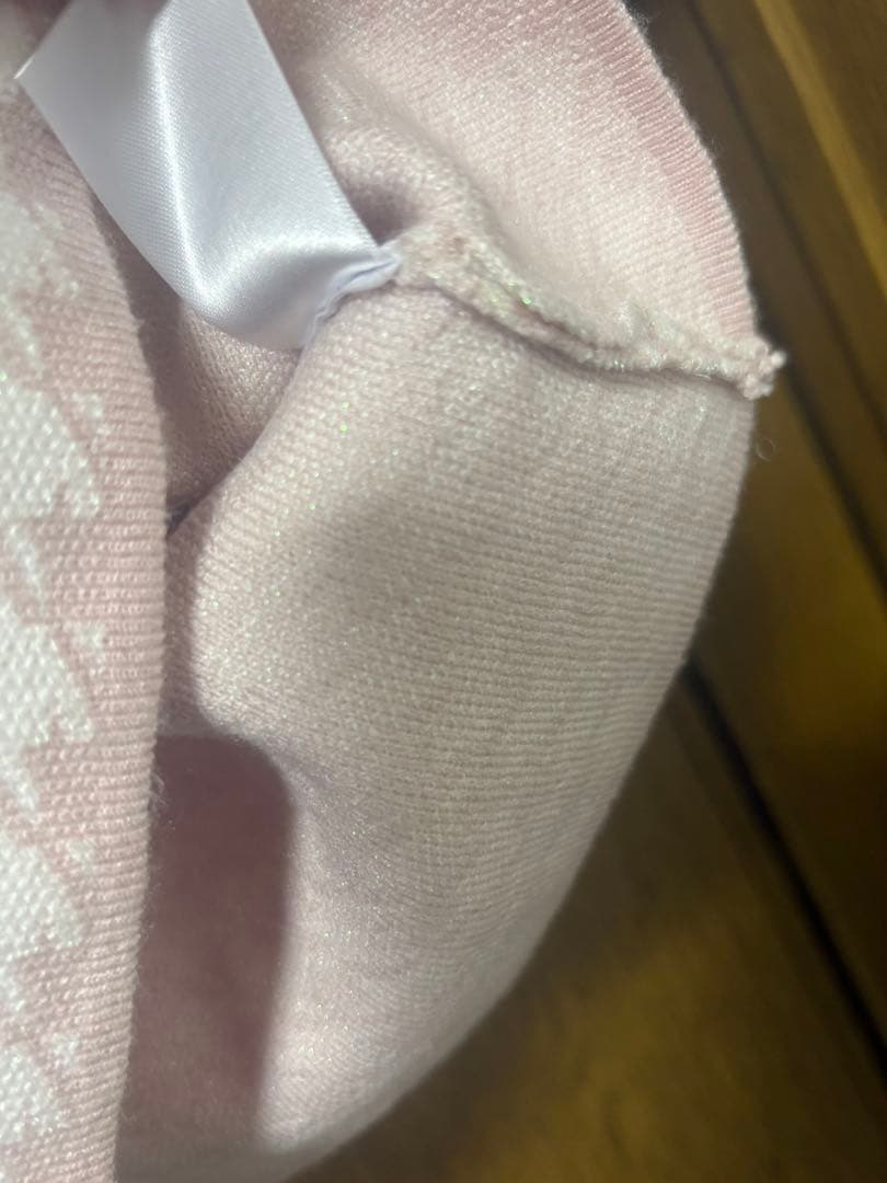 ミシェルマカロン ♡ ハニーミュウ ♡ビッグリボンアンサンブルトップス　ピンク